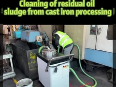 Équipement d'élimination des boues de fumier Nettoyeur de réservoir de liquide de refroidissement CNC 8000L/H Débit