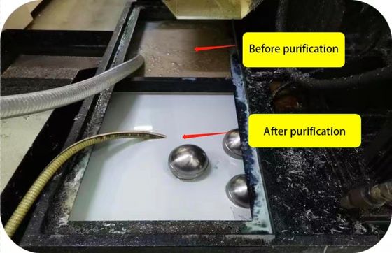 Filtrage par émulsion Skimmer à commande numérique Machine-outil de purification du réservoir de liquide de refroidissement