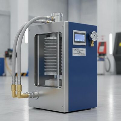 Filtre de liquide de refroidissement pour machine-outil 0,3 mm avec précision de filtration de 1 à 50 microns assurant la purification du liquide de refroidissement