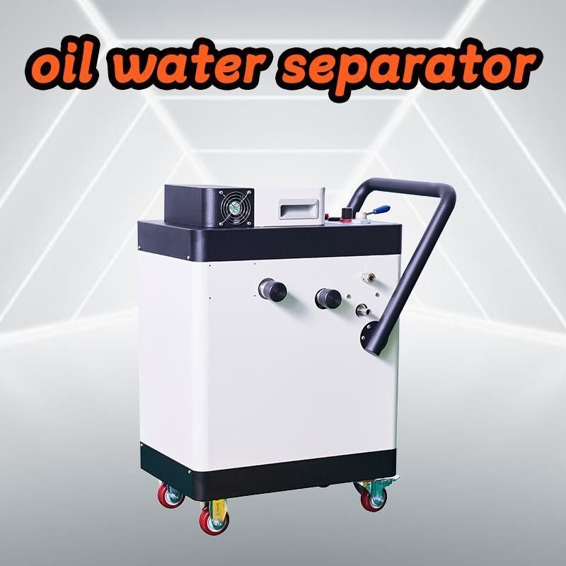 Séparateur d'huile de refroidissement CNC mobile de précision de 0,3 mm Séparateur d'huile de vagabond portable